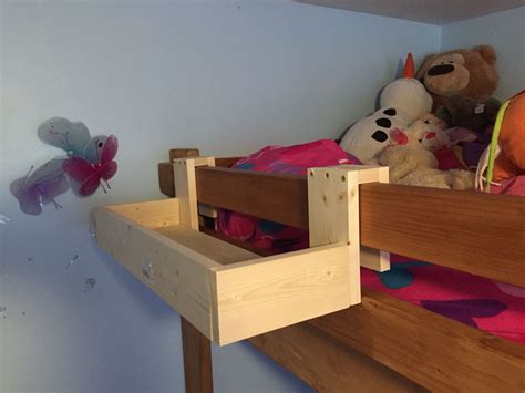 bunk bed shelf|bedside shelf for top bunk.